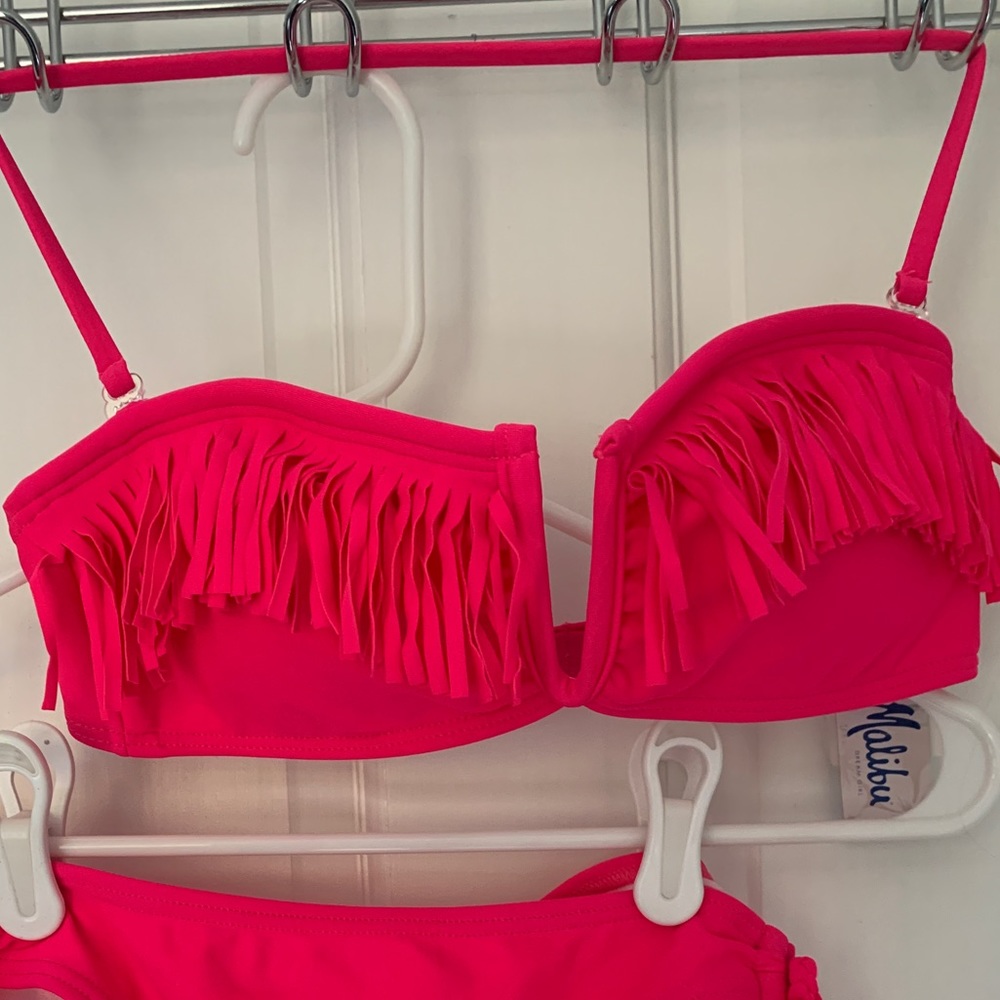 Malibu hot pink bikini